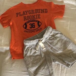 Carter’s shorts and tee set.     #012